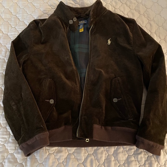 Polo Ralph Lauren Other - Polo Ralph Lauren Corduroy Bomber Jacket size M (10-12)